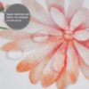 Calming Floral Design Bathroom Shower Curtain 71" x 71" - 3 Flower Styles - Image 8