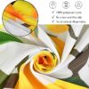 Calming Floral Design Bathroom Shower Curtain 71" x 71" - 3 Flower Styles - Image 7